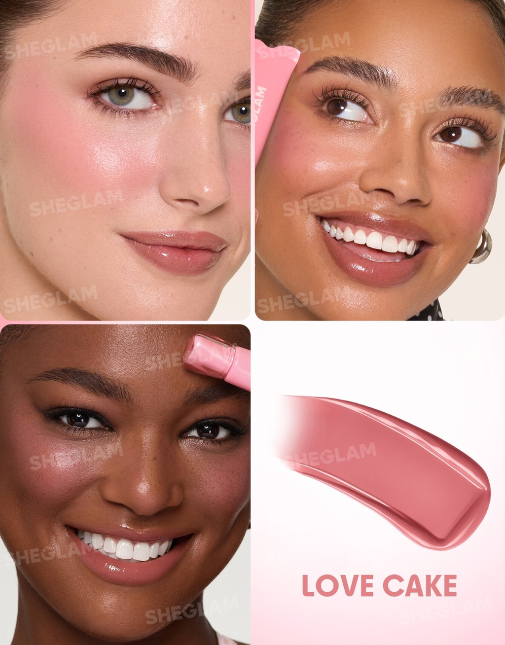 SHEGLAM Squeeze & Dot Matte Blush Paint