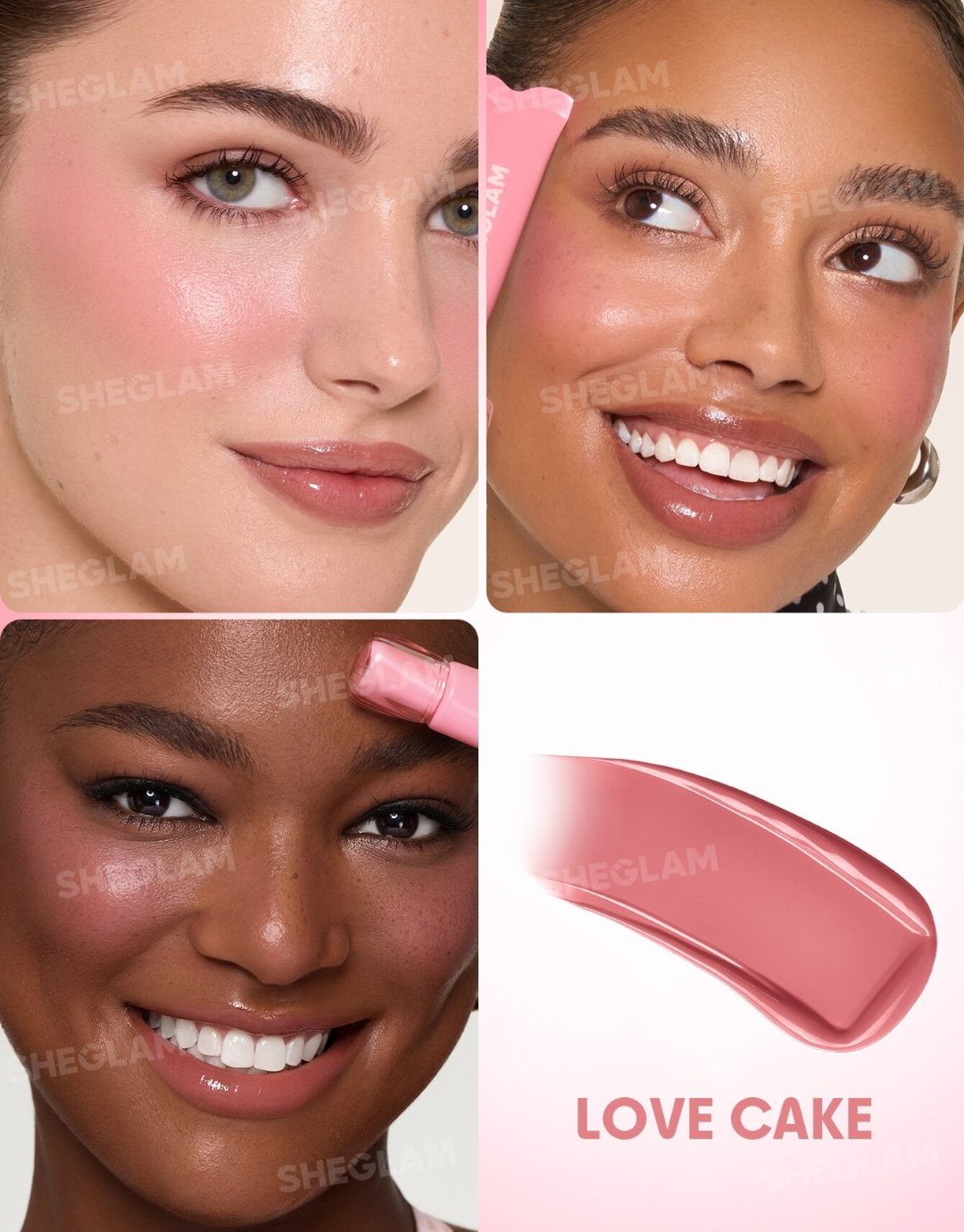 SHEGLAM Squeeze & Dot Matte Blush Paint