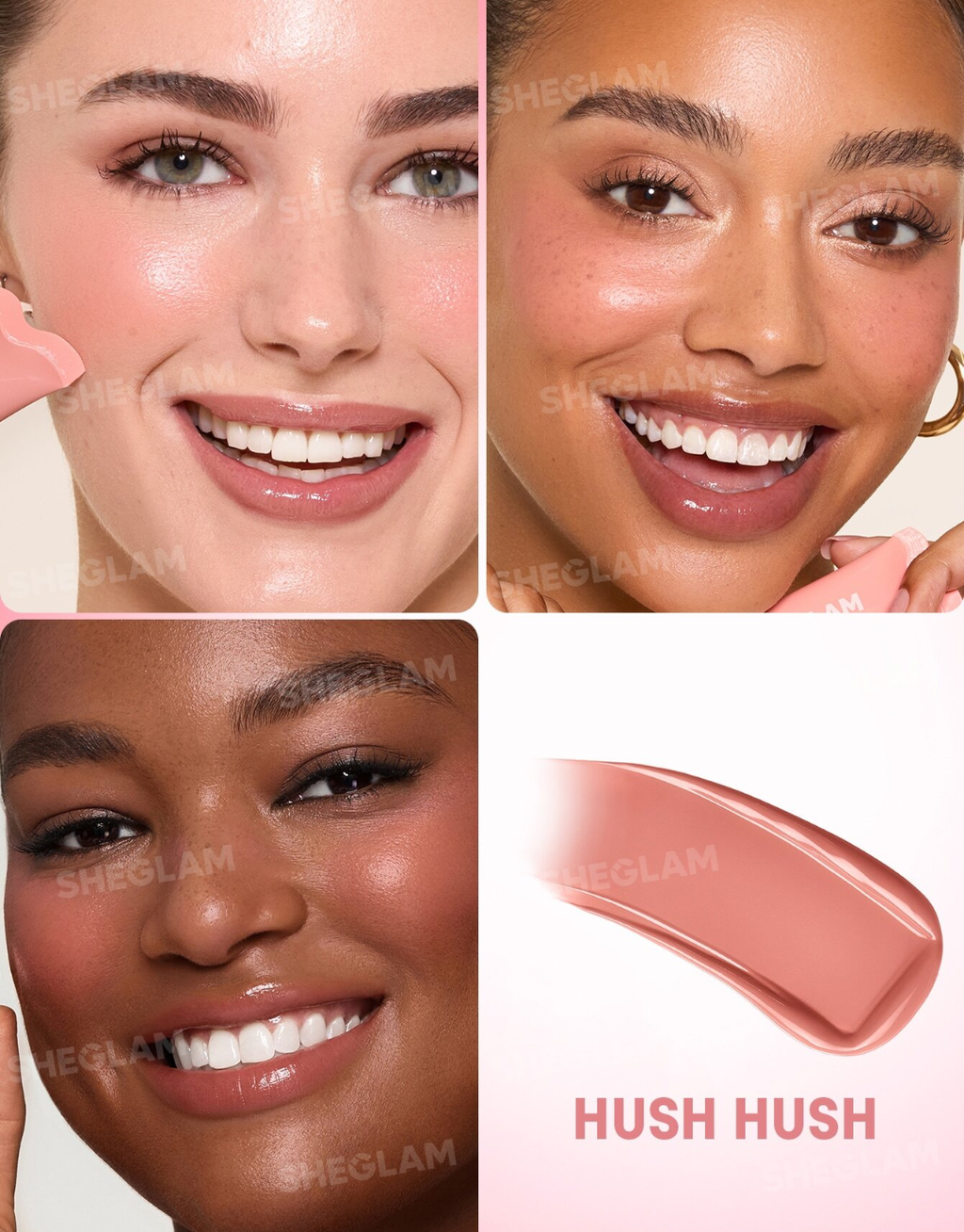 SHEGLAM Squeeze & Dot Matte Blush Paint