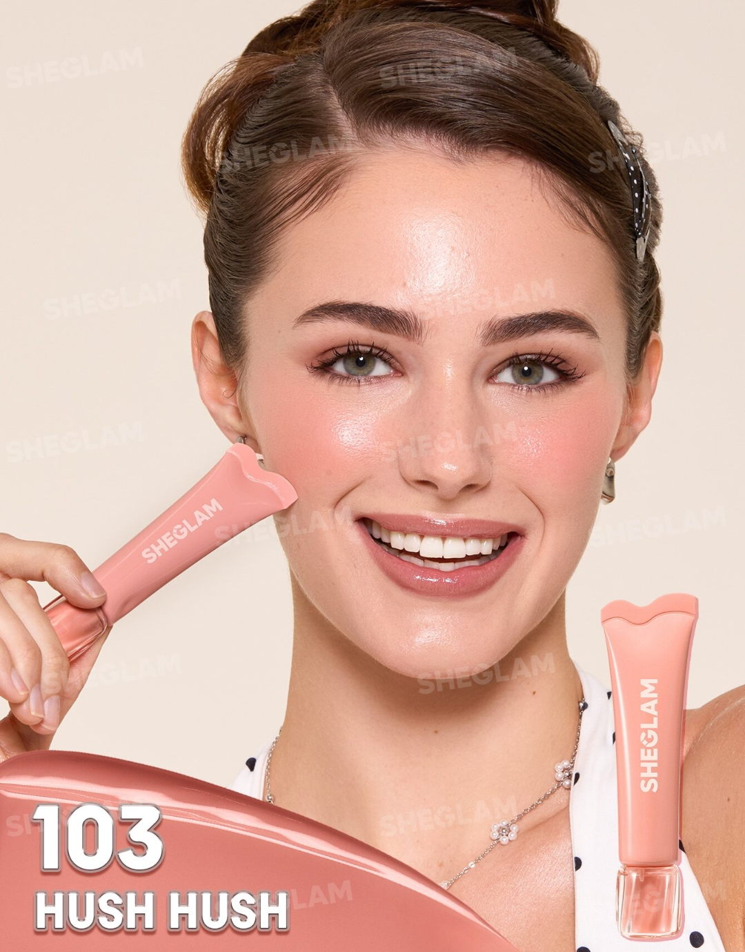 SHEGLAM Squeeze & Dot Matte Blush Paint