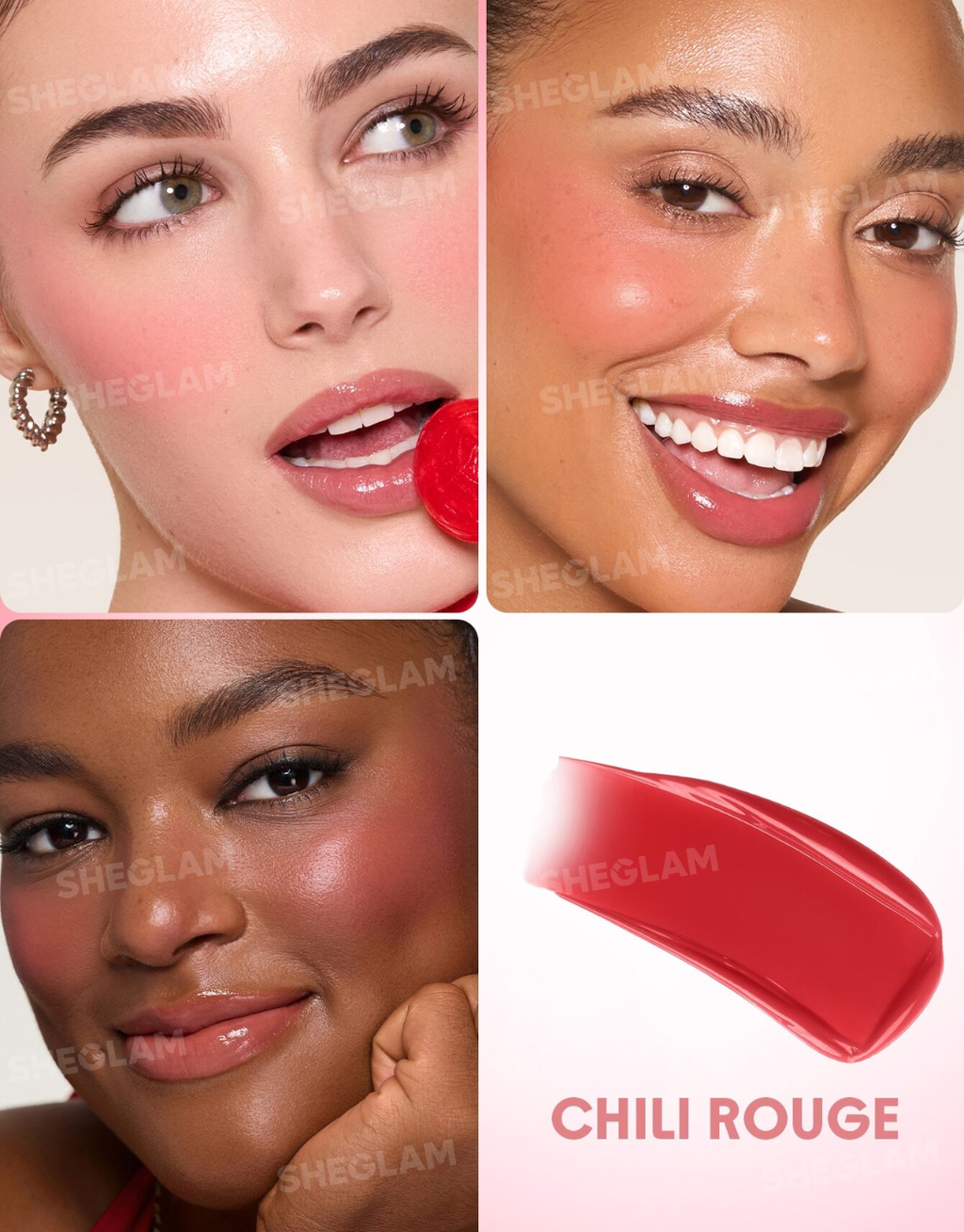 SHEGLAM Squeeze & Dot Matte Blush Paint