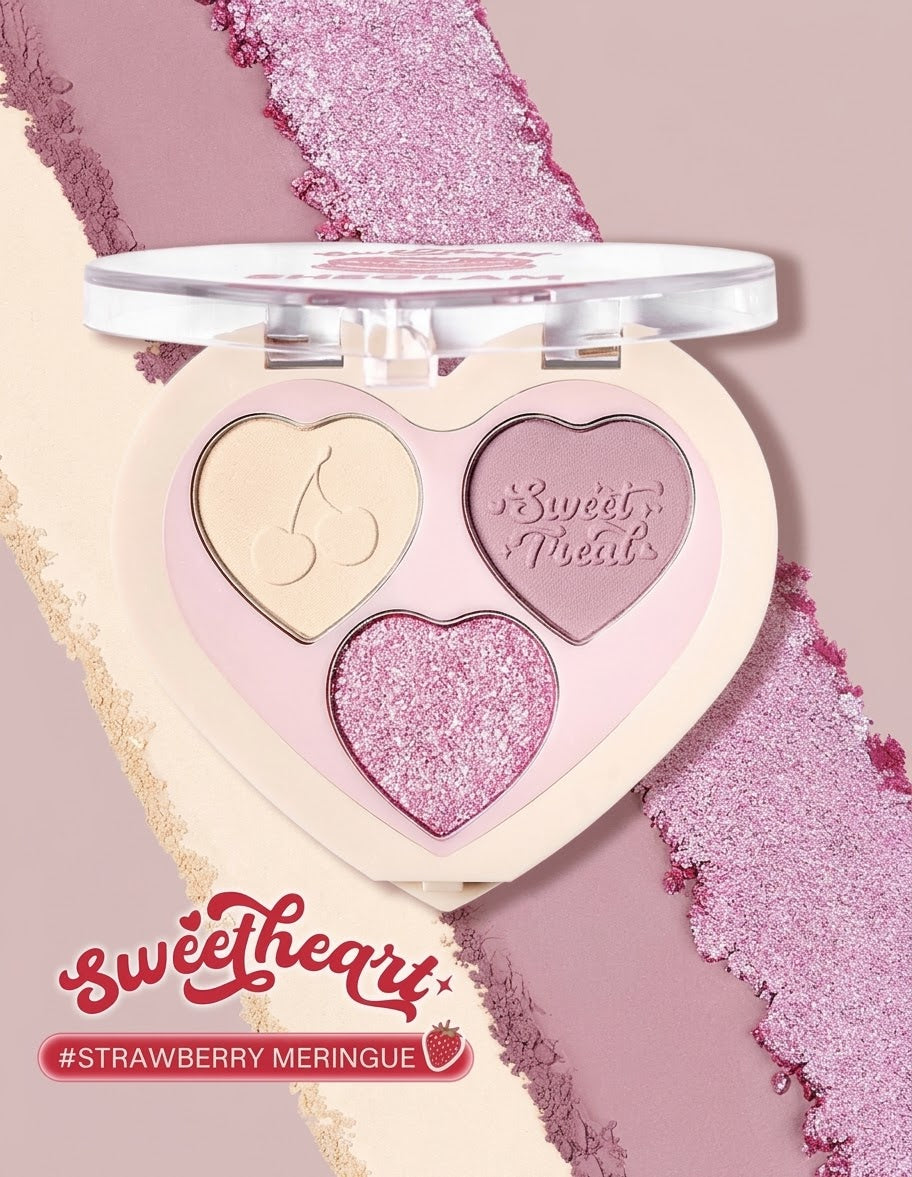 SHEGLAM Sweetheart Collection Berry Besties Color Trio Eyeshadow