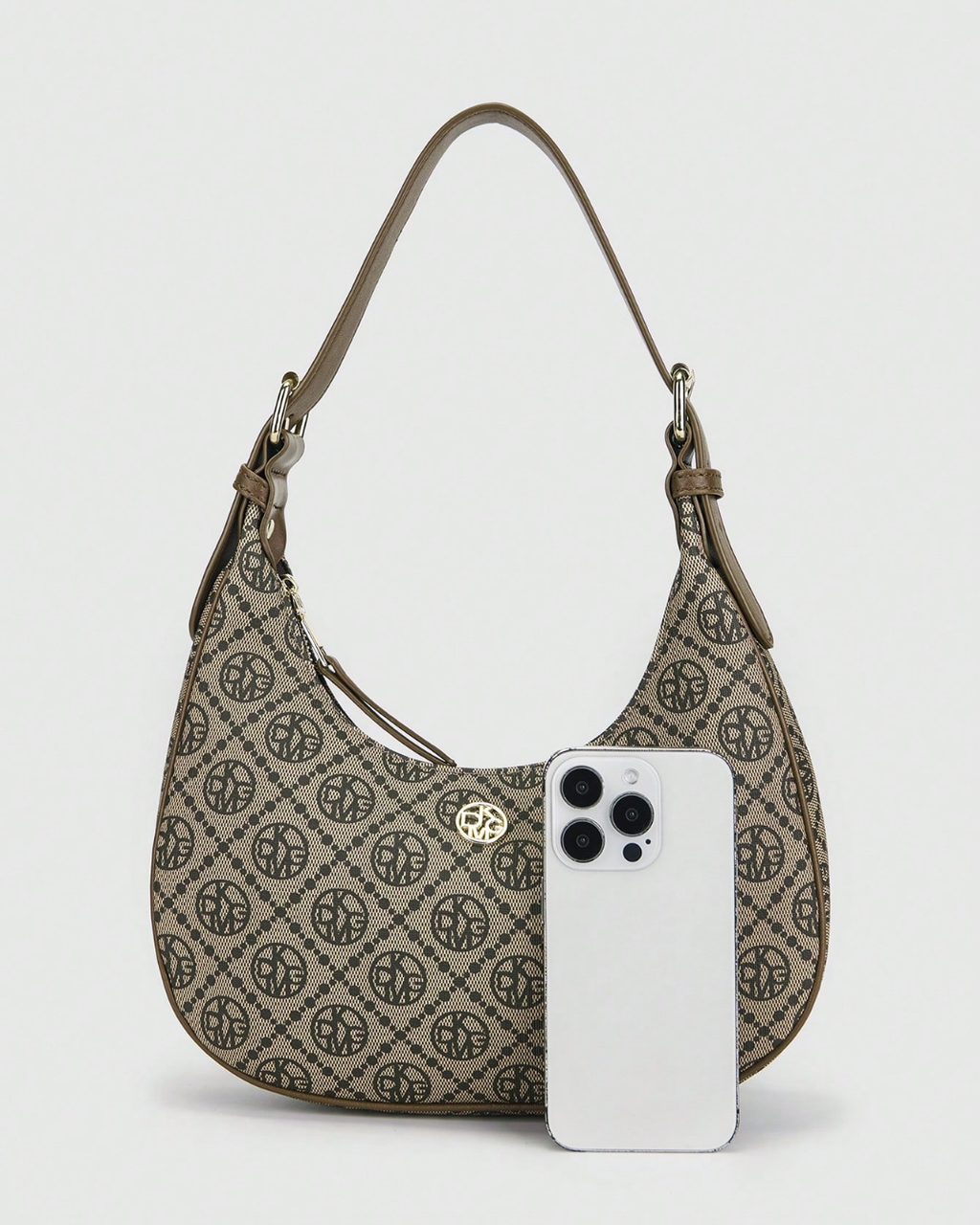 SHEIN DK DKMG VANESSAMAY&DKMG 1pc Retro-Style PU Shoulder Bag