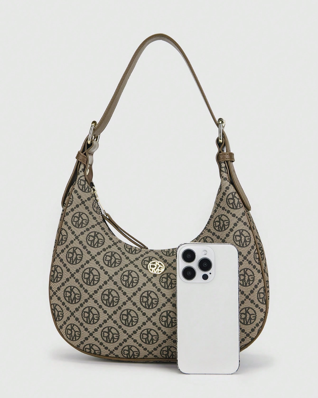 SHEIN DK DKMG VANESSAMAY&DKMG 1pc Retro-Style PU Shoulder Bag