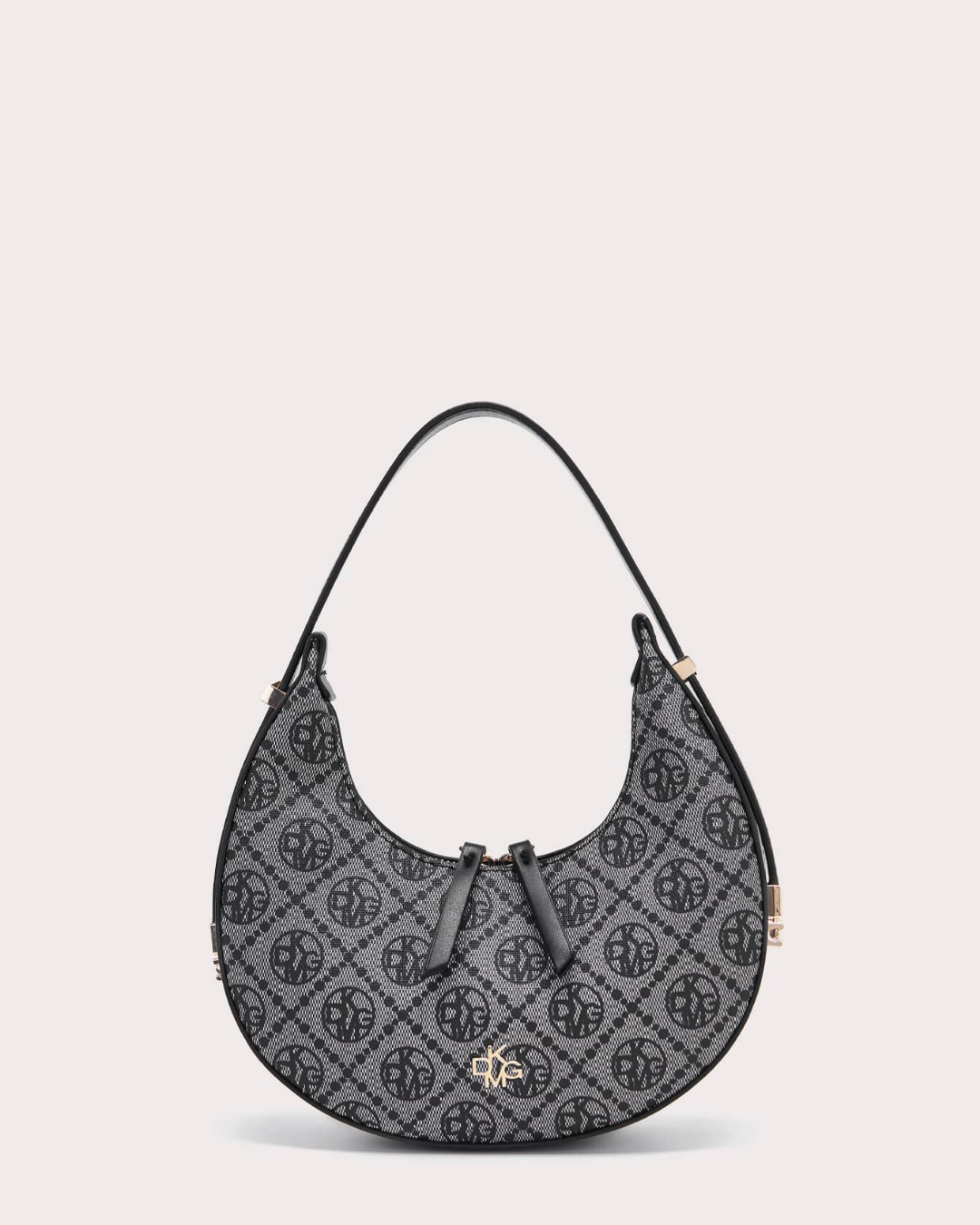 SHEIN DK DKMG VANESSAMAY&DKMG 1pc Mother's Day Luxury Style Printed Crescent Bag For Women