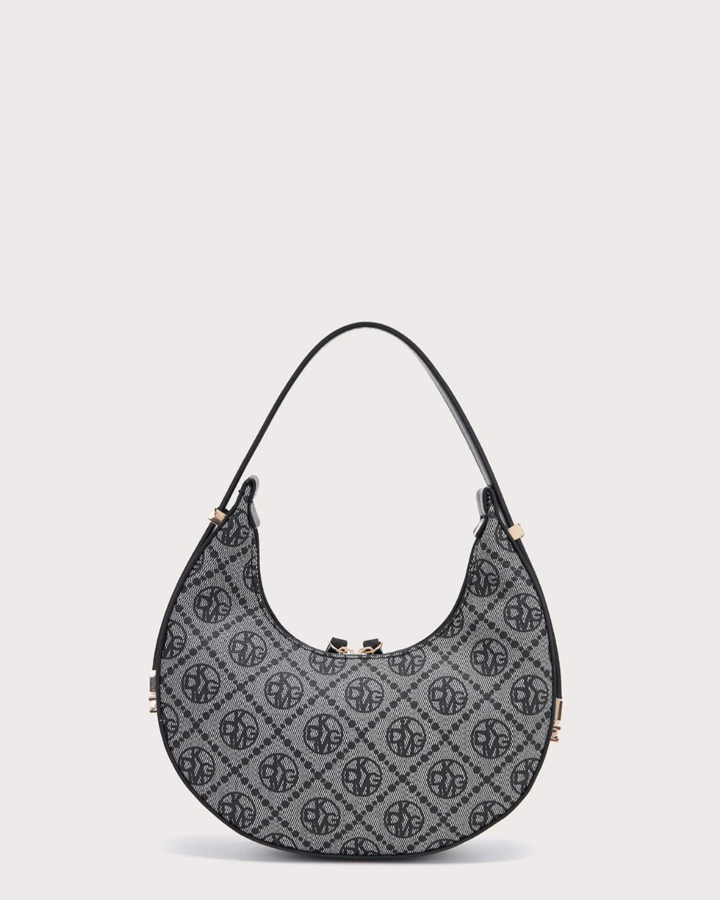 SHEIN DK DKMG VANESSAMAY&DKMG 1pc Mother's Day Luxury Style Printed Crescent Bag For Women