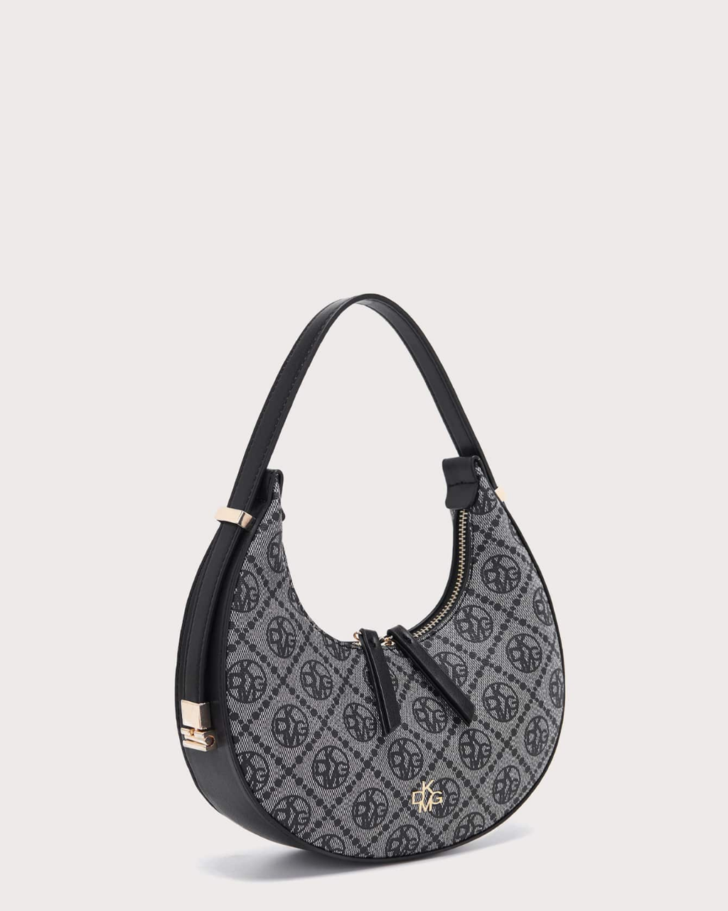 SHEIN DK DKMG VANESSAMAY&DKMG 1pc Mother's Day Luxury Style Printed Crescent Bag For Women