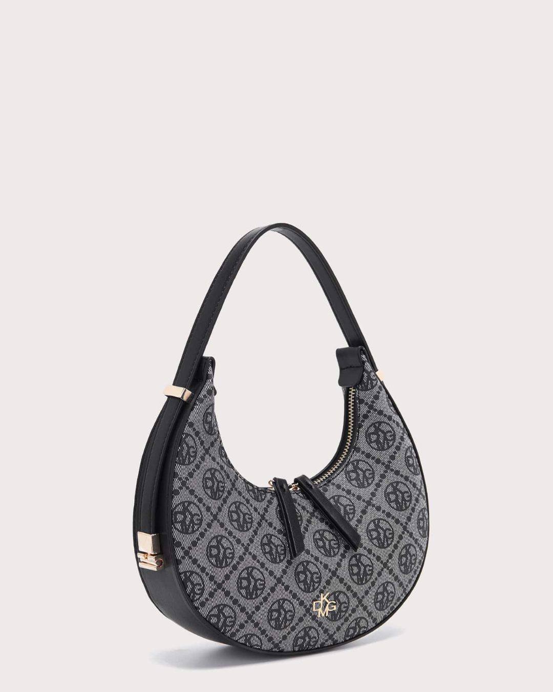 SHEIN DK DKMG VANESSAMAY&DKMG 1pc Mother's Day Luxury Style Printed Crescent Bag For Women