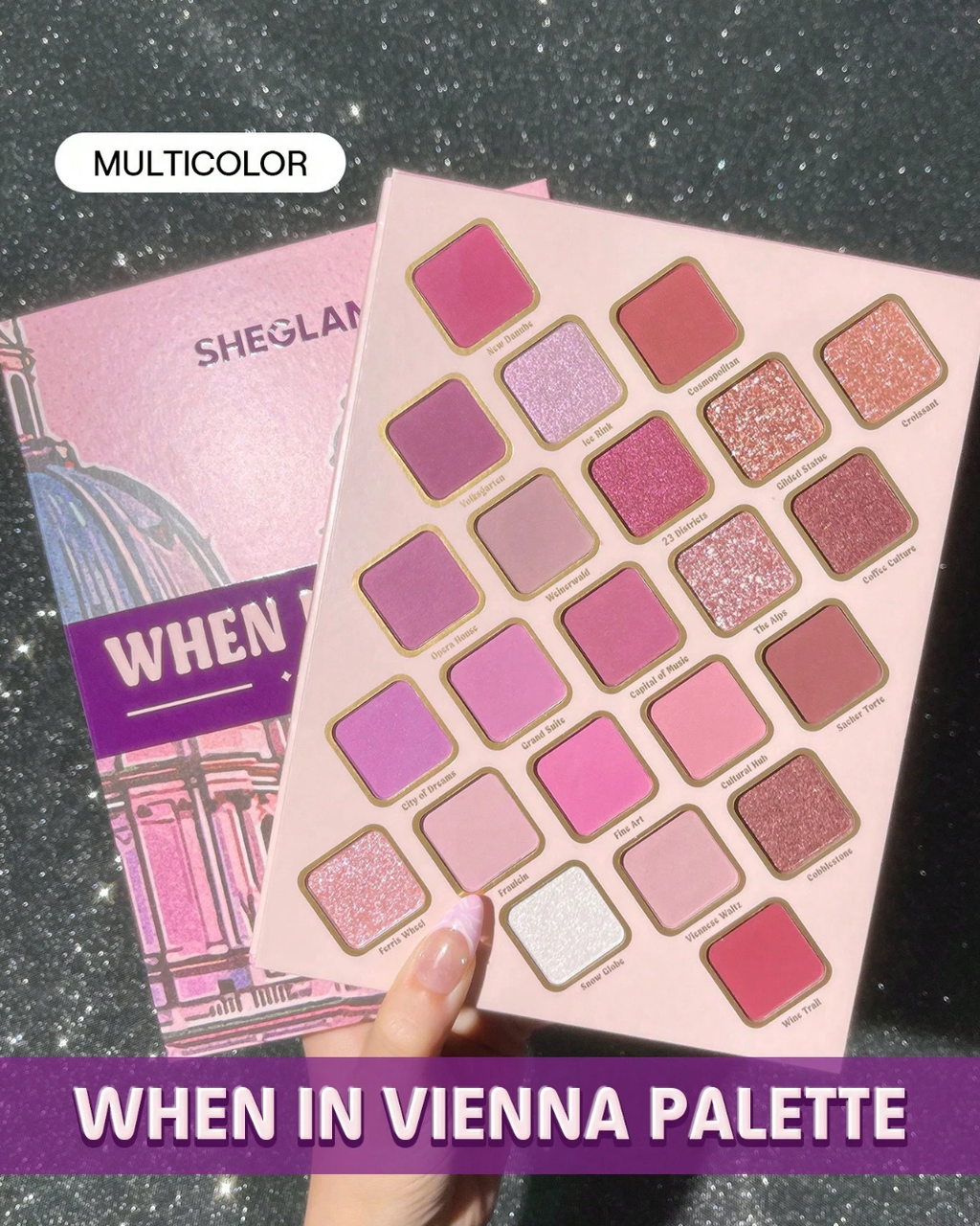 SHEGLAM When In Rome Palette Brand Beauty Cosmetic Makeup For Women And Girls