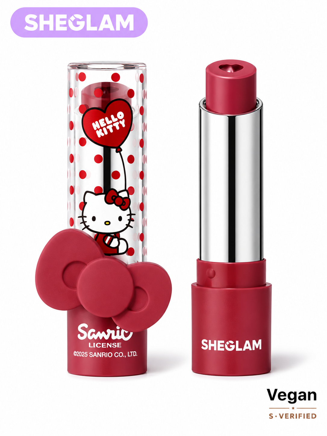 Hello Kitty｜SHEGLAM Be My Baby Hydrating Lipstick