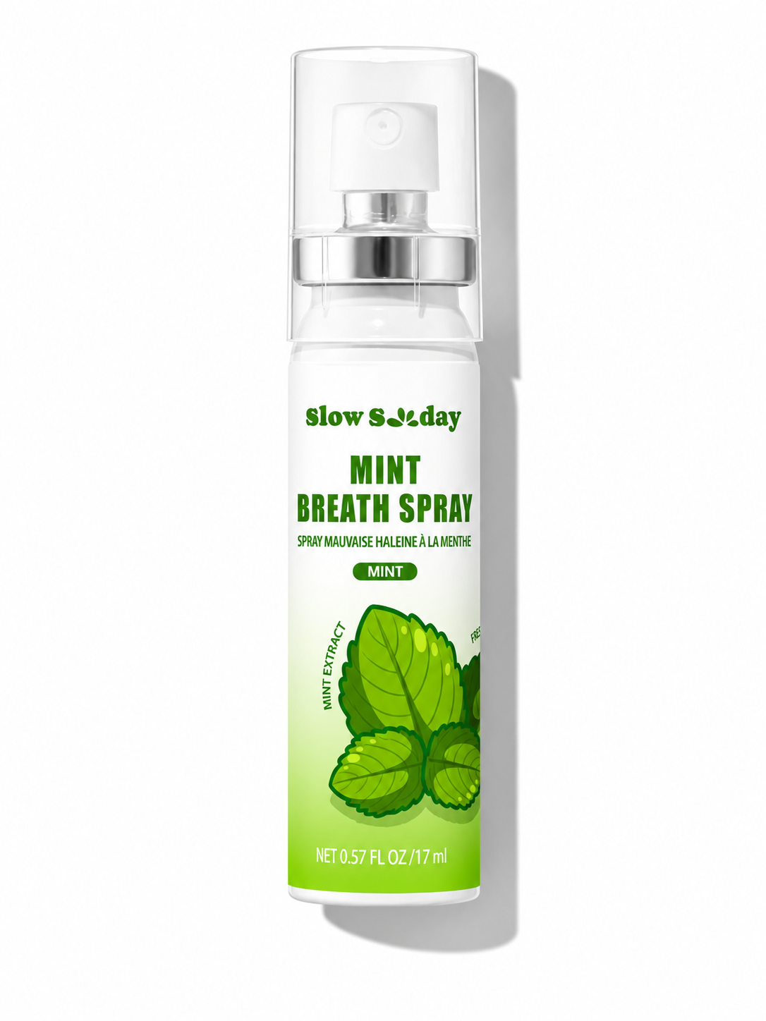 Slow Sunday Grape Breath Spray, Grape, Fruit Flavored Mouth Freshener Spray