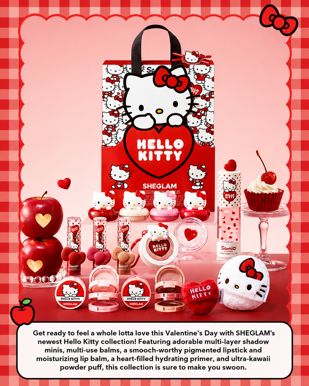 Hello Kitty｜SHEGLAM Be My Baby Hydrating Lipstick