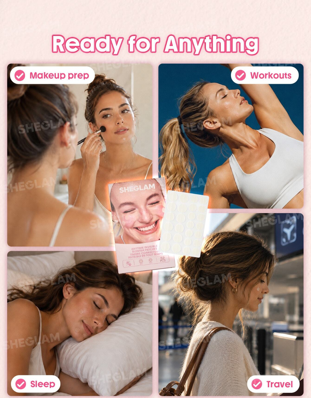 SHEGLAM Anytime Invisible Blemish Patches
