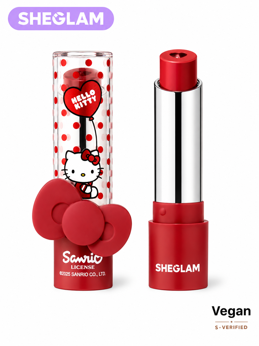 Hello Kitty｜SHEGLAM Be My Baby Hydrating Lipstick