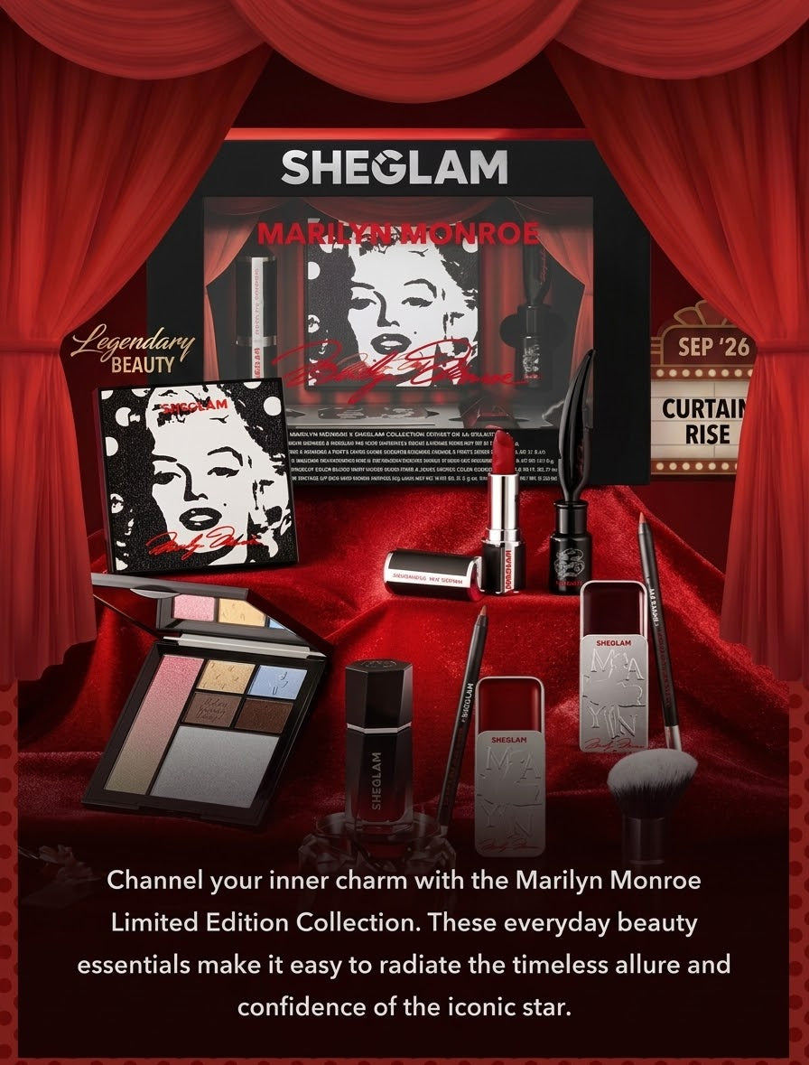 Marilyn Monroe X SHEGLAM The Icon Lipstick – XOXO, Marilyn