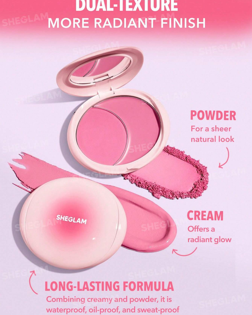 SHEGLAM Cheek 2 Cheek Blush Duo