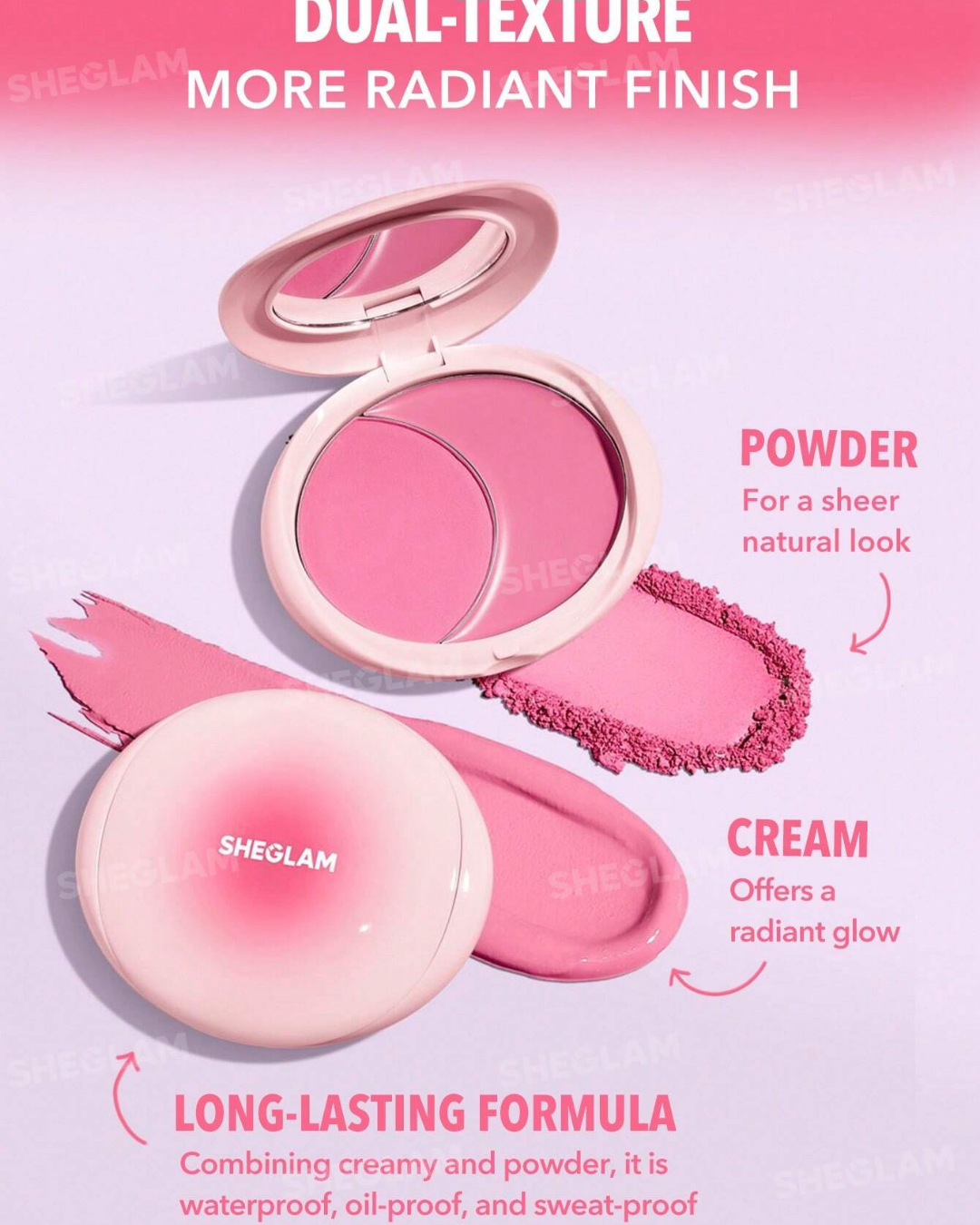 SHEGLAM Cheek 2 Cheek Blush Duo