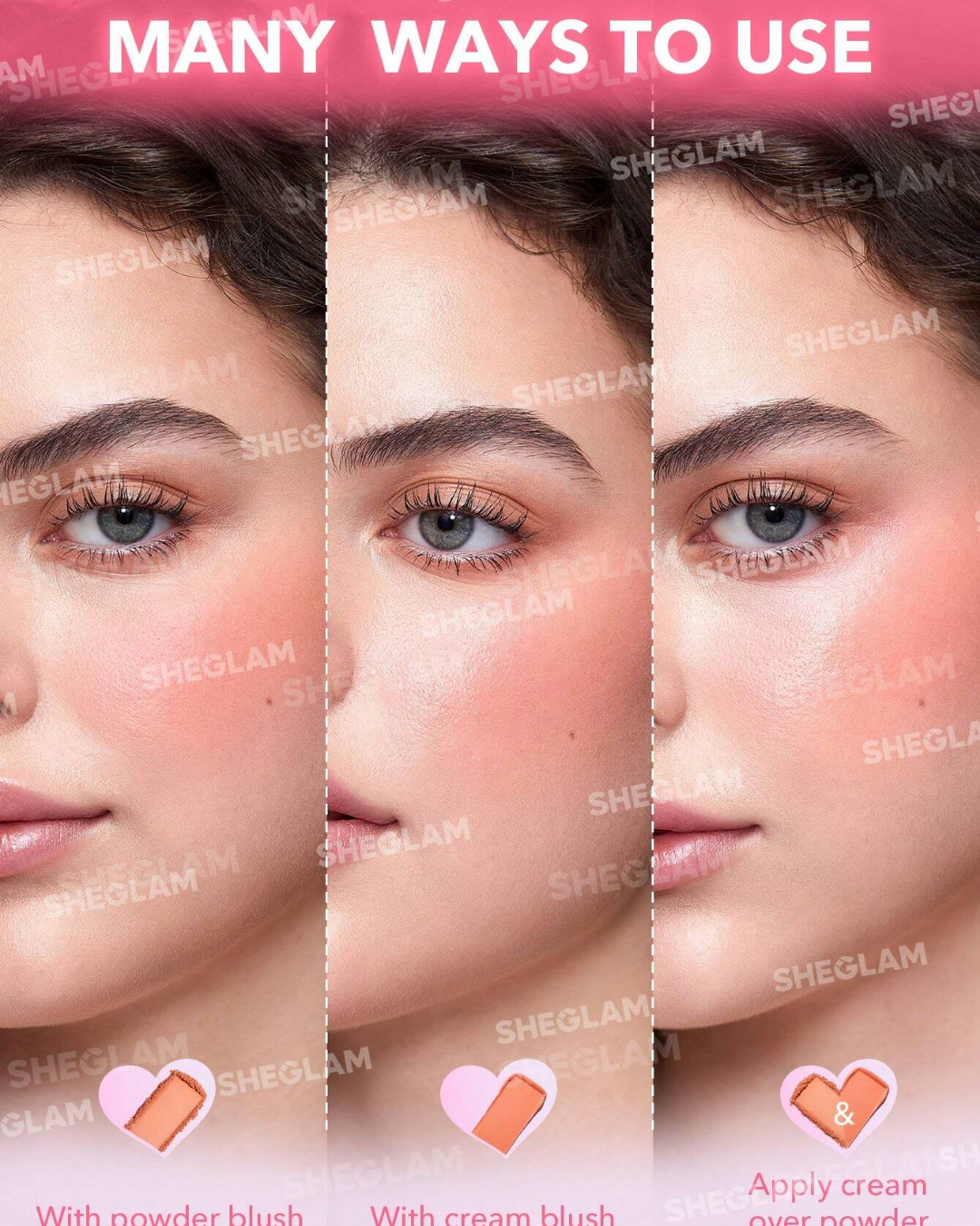 SHEGLAM Cheek 2 Cheek Blush Duo