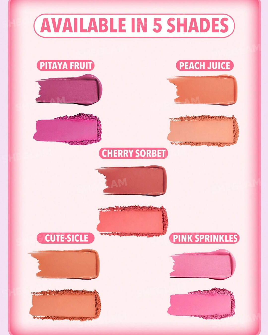 SHEGLAM Cheek 2 Cheek Blush Duo