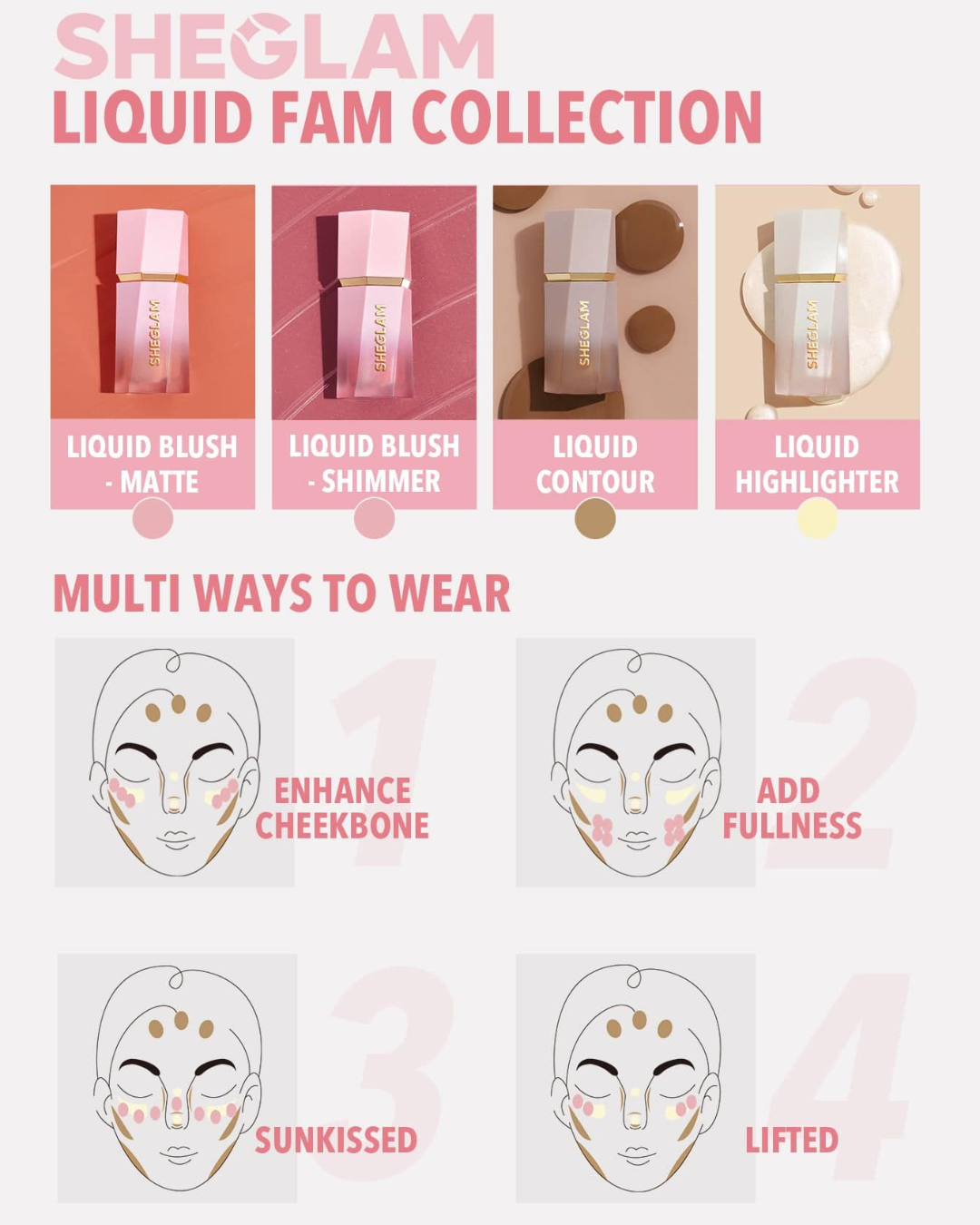 SHEGLAM Color Bloom Liquid Blush