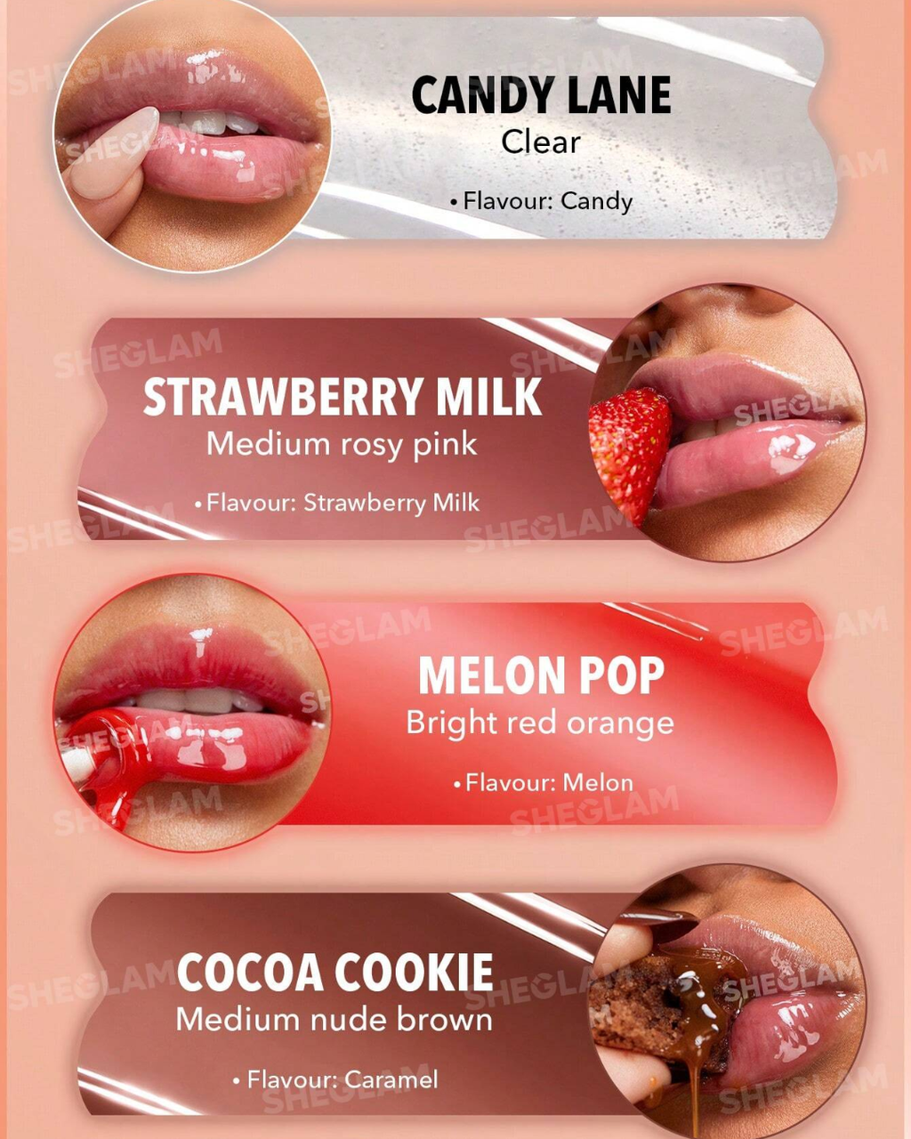 SHEGLAM Crystal Glaze Moisturizing Lip Care