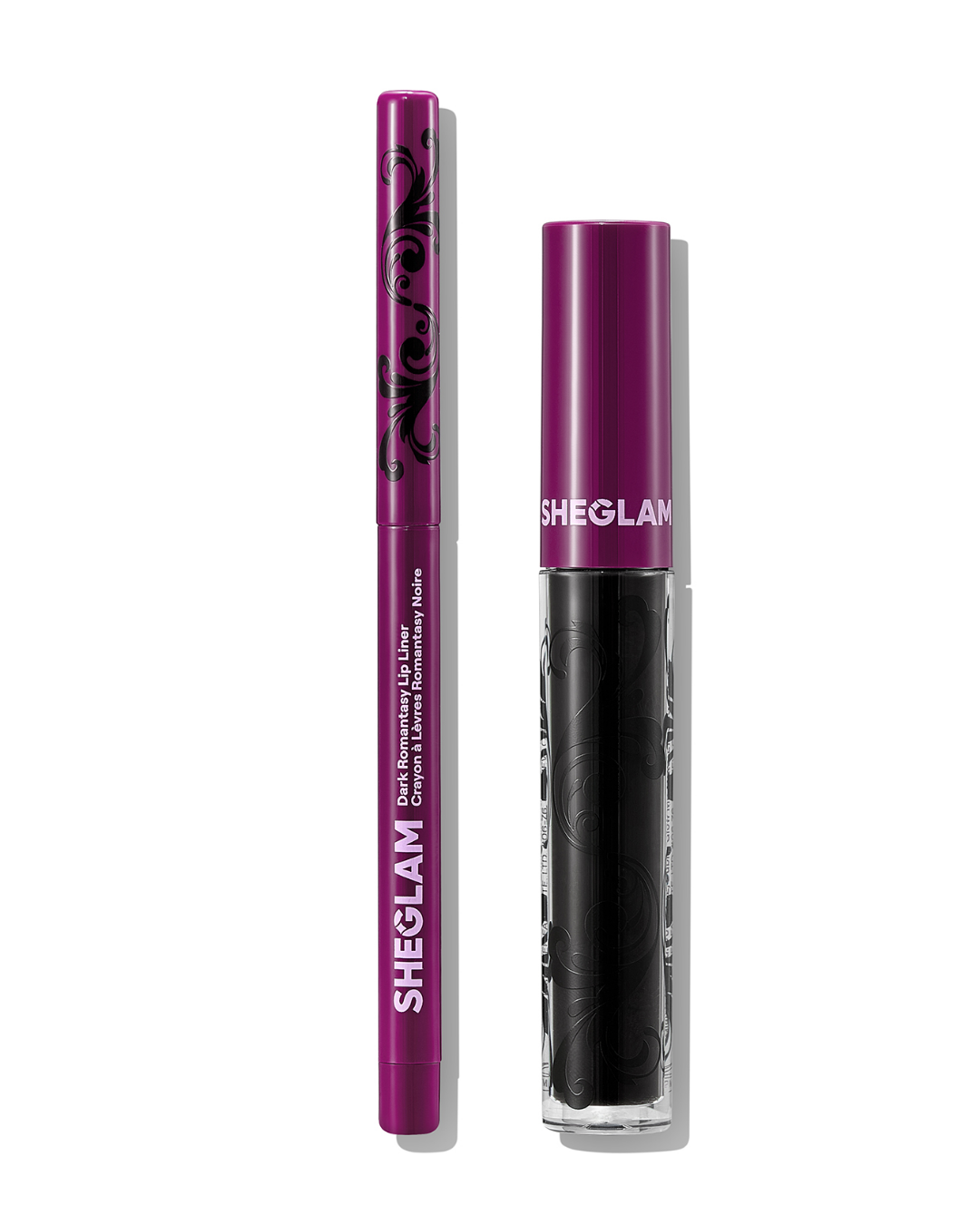 SHEGLAM Dark Romantasy Lip Liner + Lip Gloss Kit