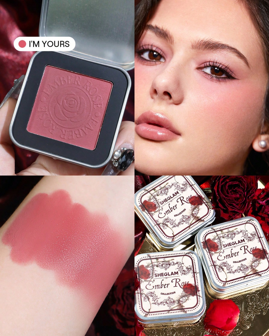 SHEGLAM Ember Rose Eternal Flame Cream Blush