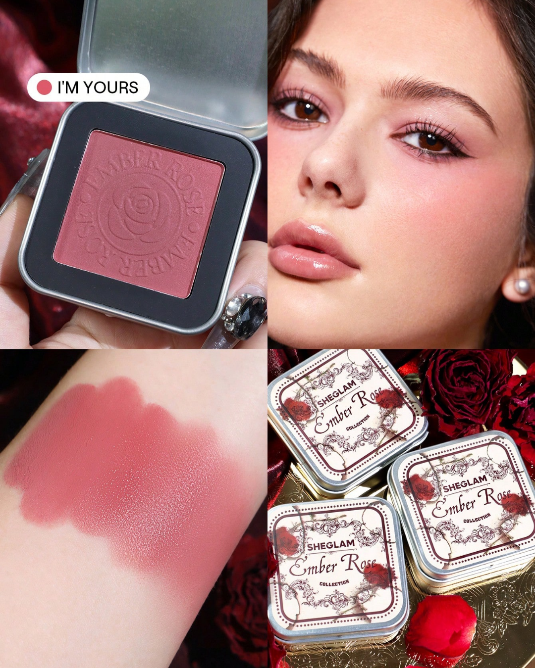 SHEGLAM Ember Rose Eternal Flame Cream Blush