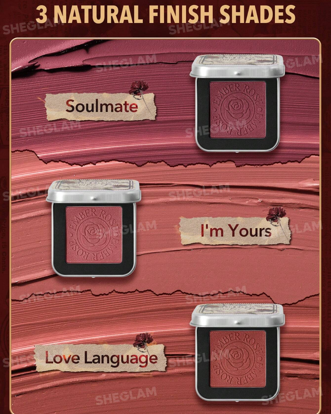 SHEGLAM Ember Rose Eternal Flame Cream Blush