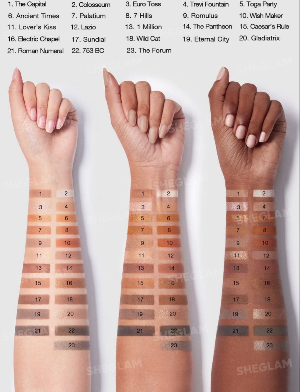 When In Rome Palette