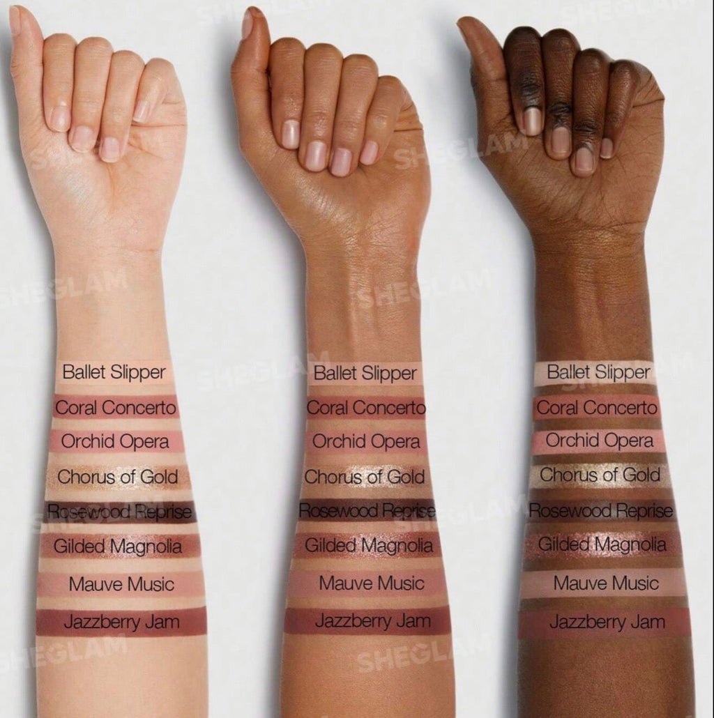 SHEGLAM Vinyl Pop Color Palette