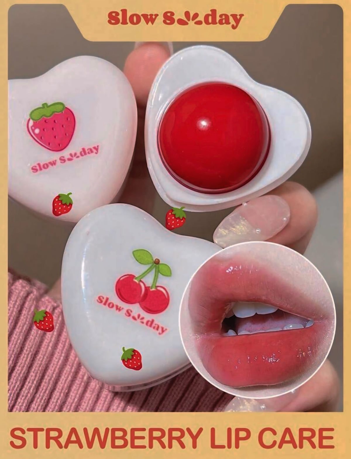 Slow Sunday Cherry Hydrating Lip Care
