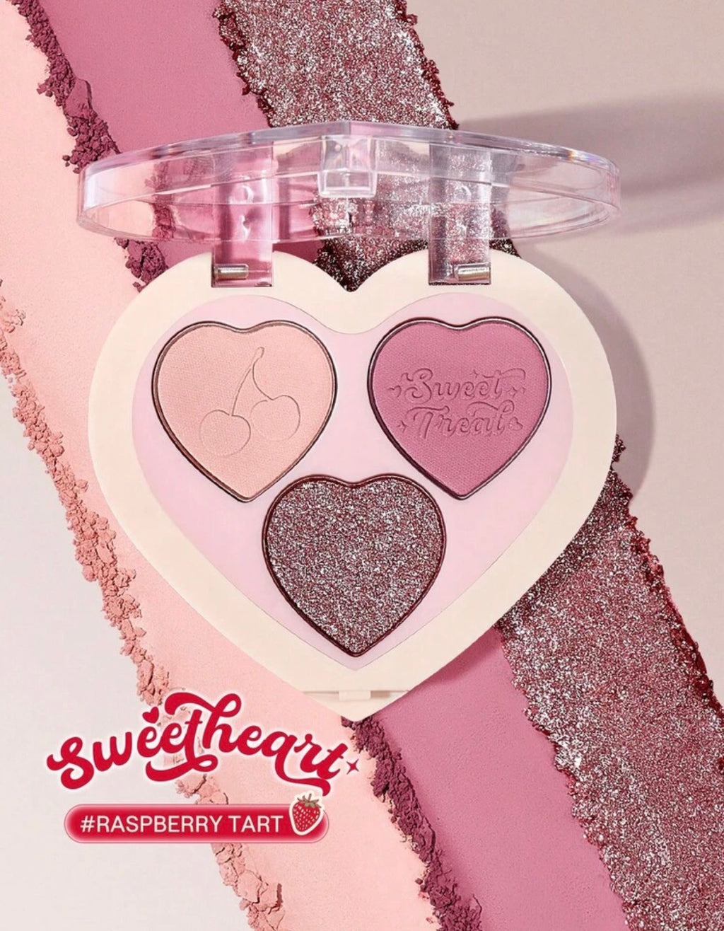 SHEGLAM Sweetheart Collection Berry Besties Color Trio Eyeshadow