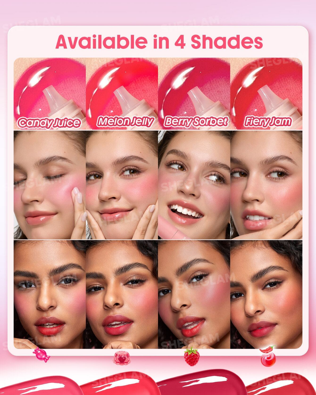 SHEGLAM Aqua Flushed Gel Blush