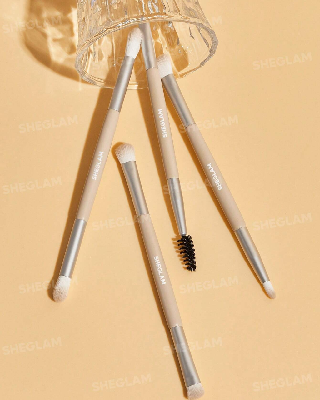 SHEGLAM  Glam 101 Face Essentials Brush Set With Bag