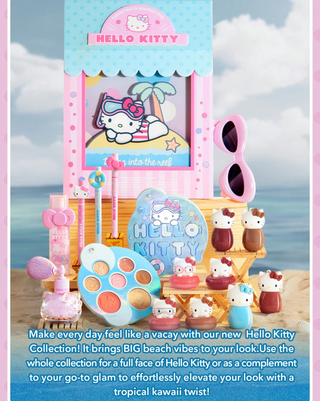 SHEGLAM Hello Kitty｜SHEGLAM Bow-Utiful Highlighting Body Mist-Kitty Glow