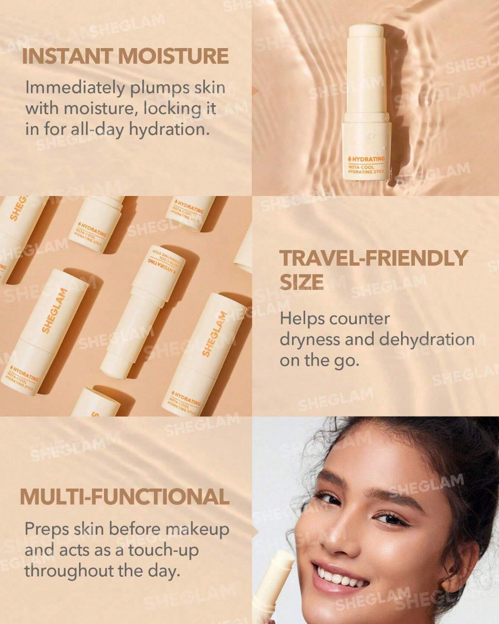 SHEGLAM Insta-Cool Hydrating Stick