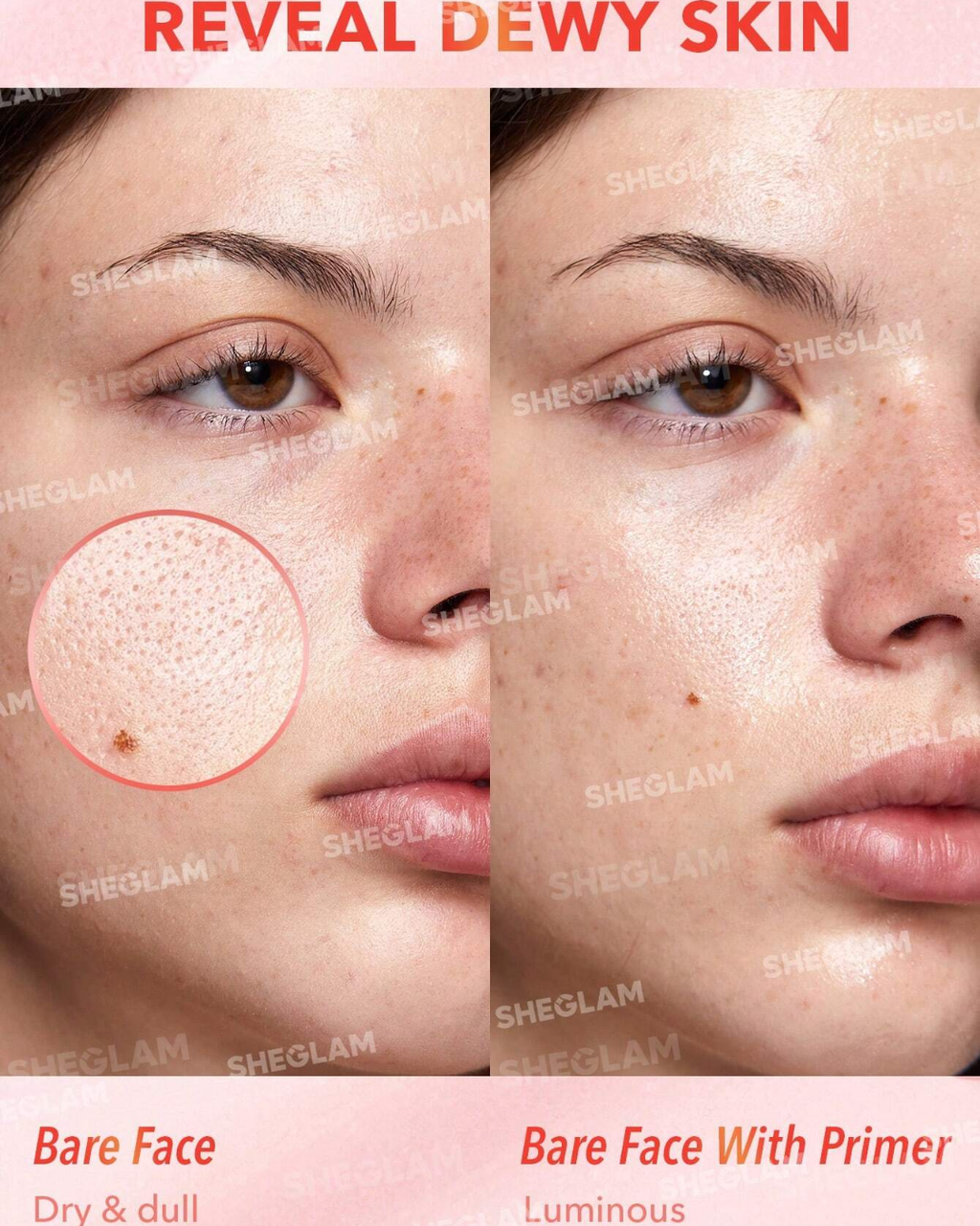 SHEGLAM Melon Melt Niacinamide Serum Primer