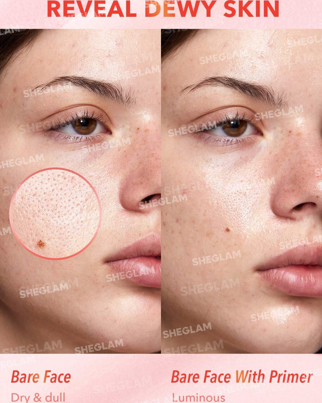 SHEGLAM Melon Melt Niacinamide Serum Primer