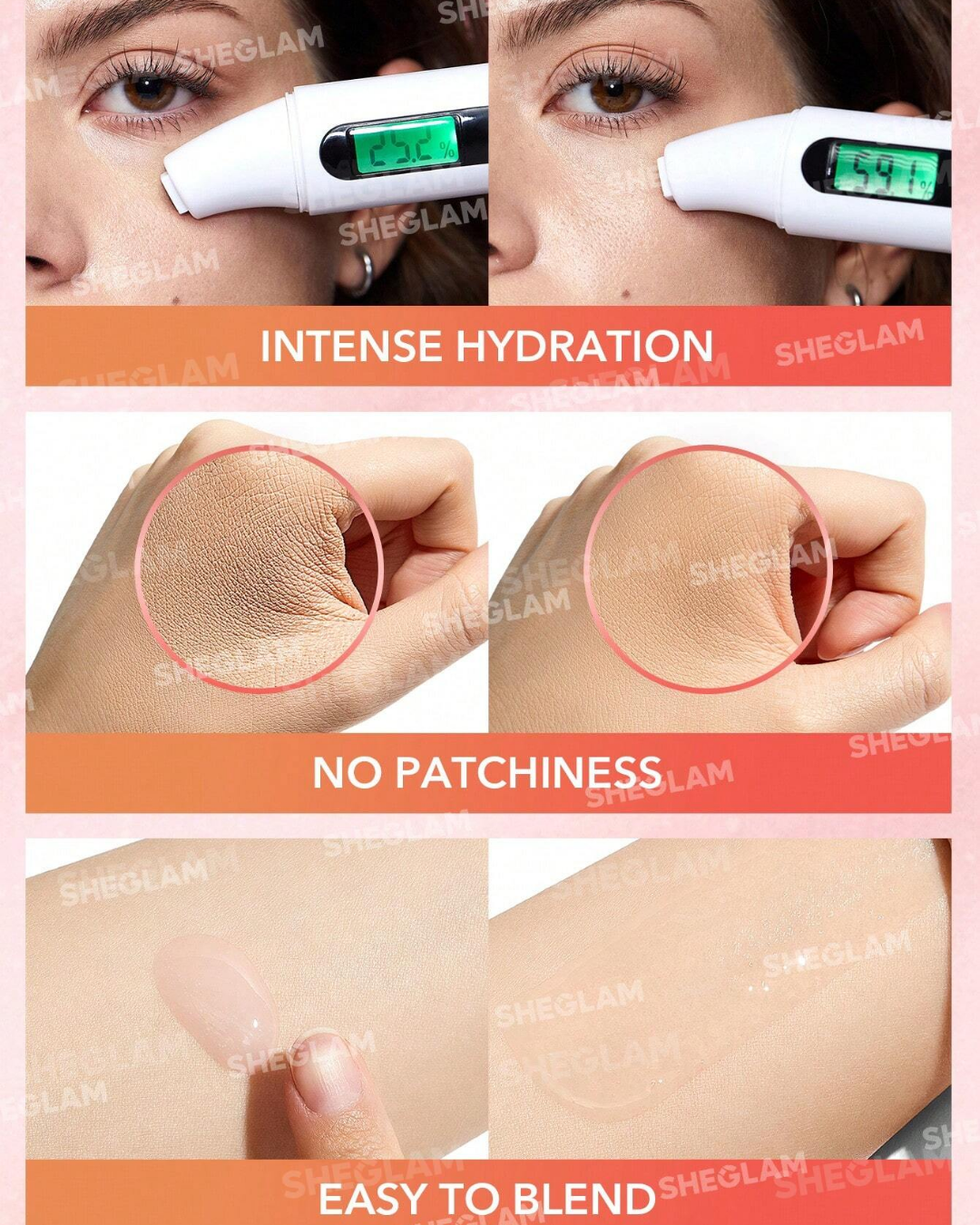 SHEGLAM Melon Melt Niacinamide Serum Primer