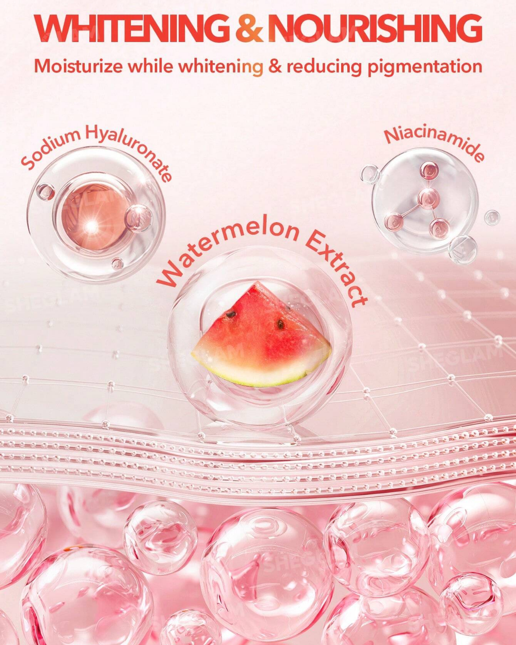 SHEGLAM Melon Melt Niacinamide Serum Primer