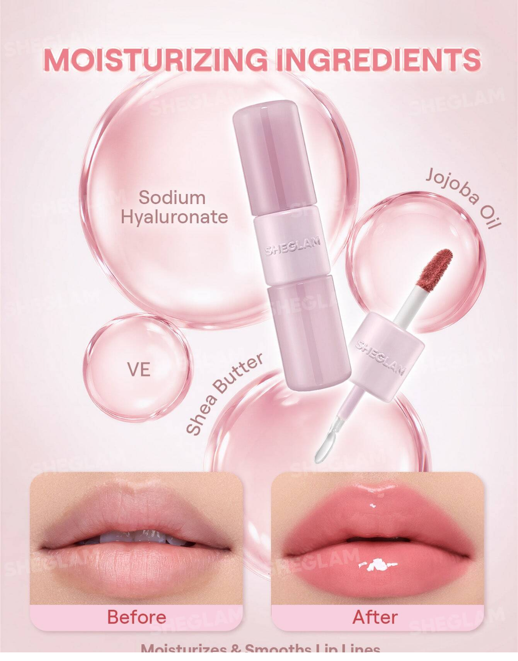 SHEGLAM Mood Switch Matte & Gloss Lip Duo