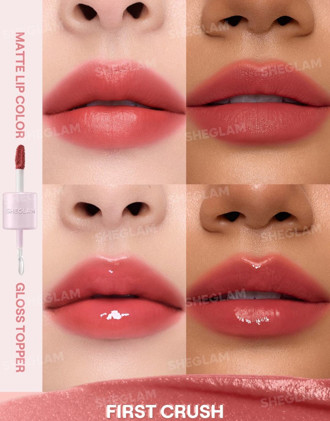 SHEGLAM Mood Switch Matte & Gloss Lip Duo