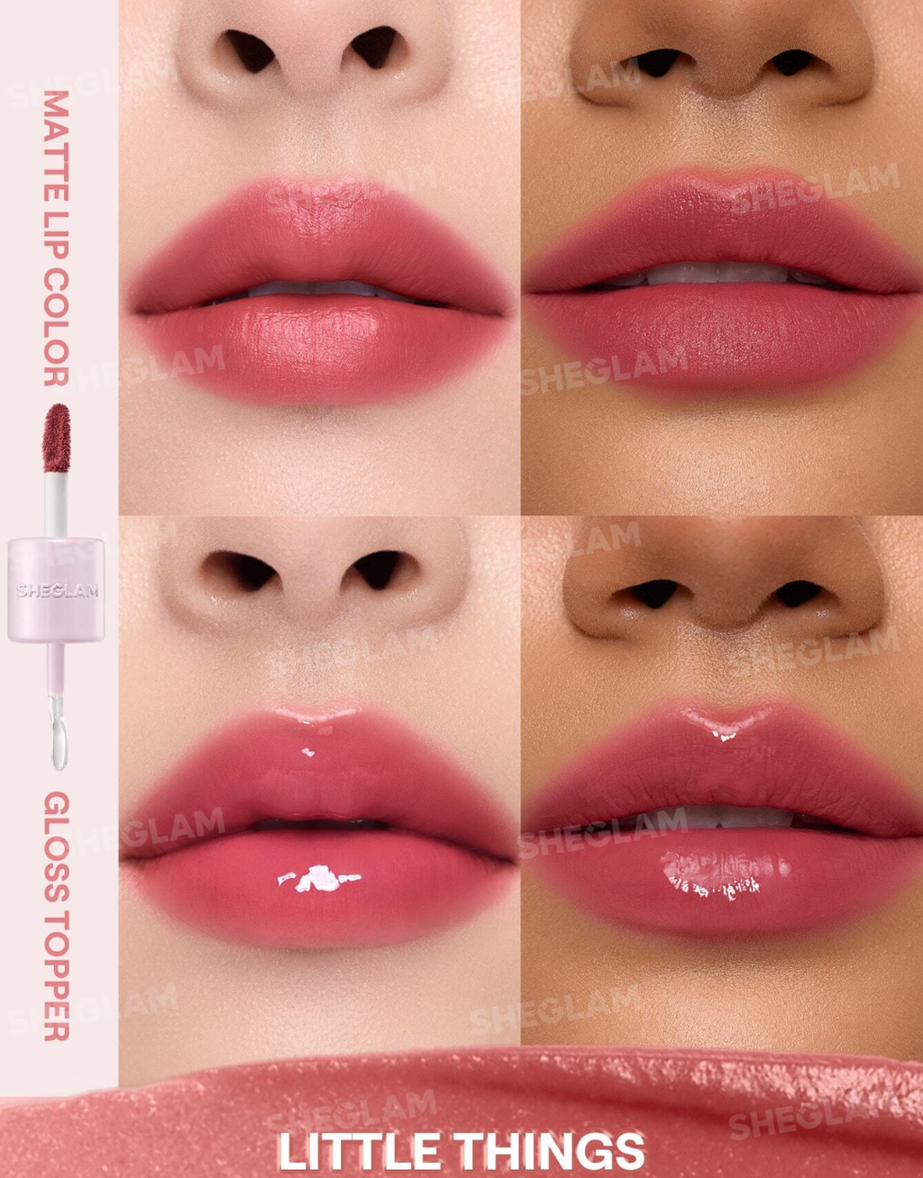 SHEGLAM Mood Switch Matte & Gloss Lip Duo