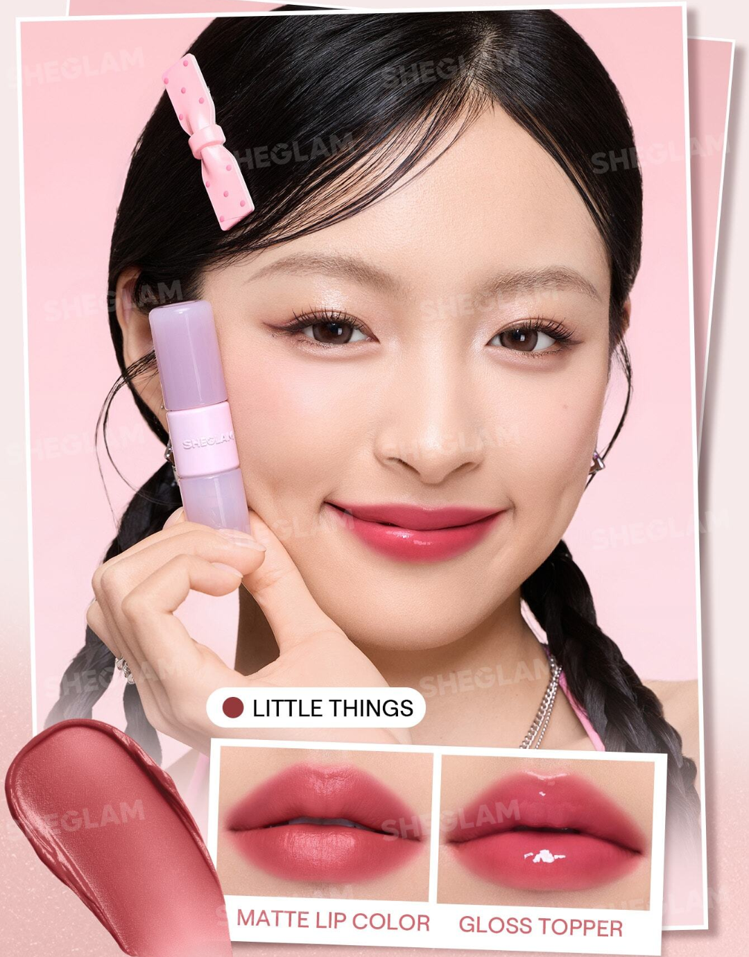SHEGLAM Mood Switch Matte & Gloss Lip Duo