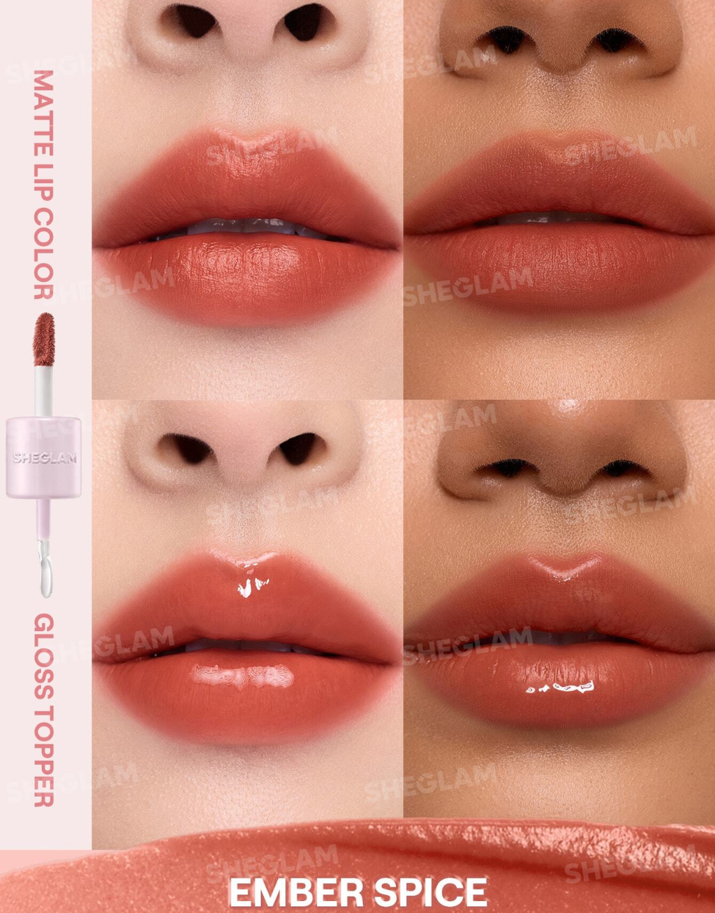 SHEGLAM Mood Switch Matte & Gloss Lip Duo