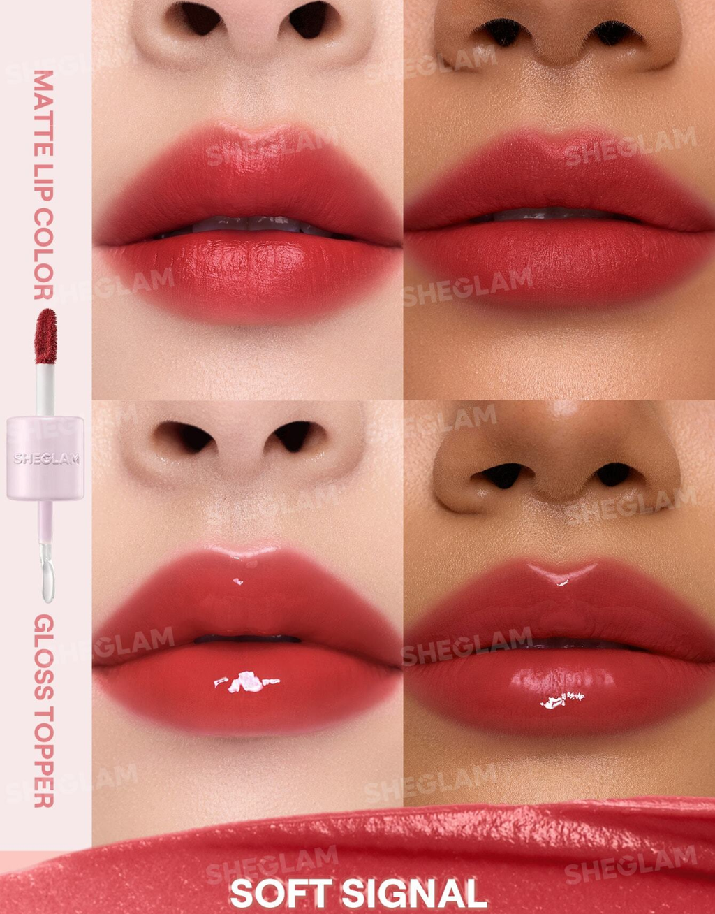 SHEGLAM Mood Switch Matte & Gloss Lip Duo