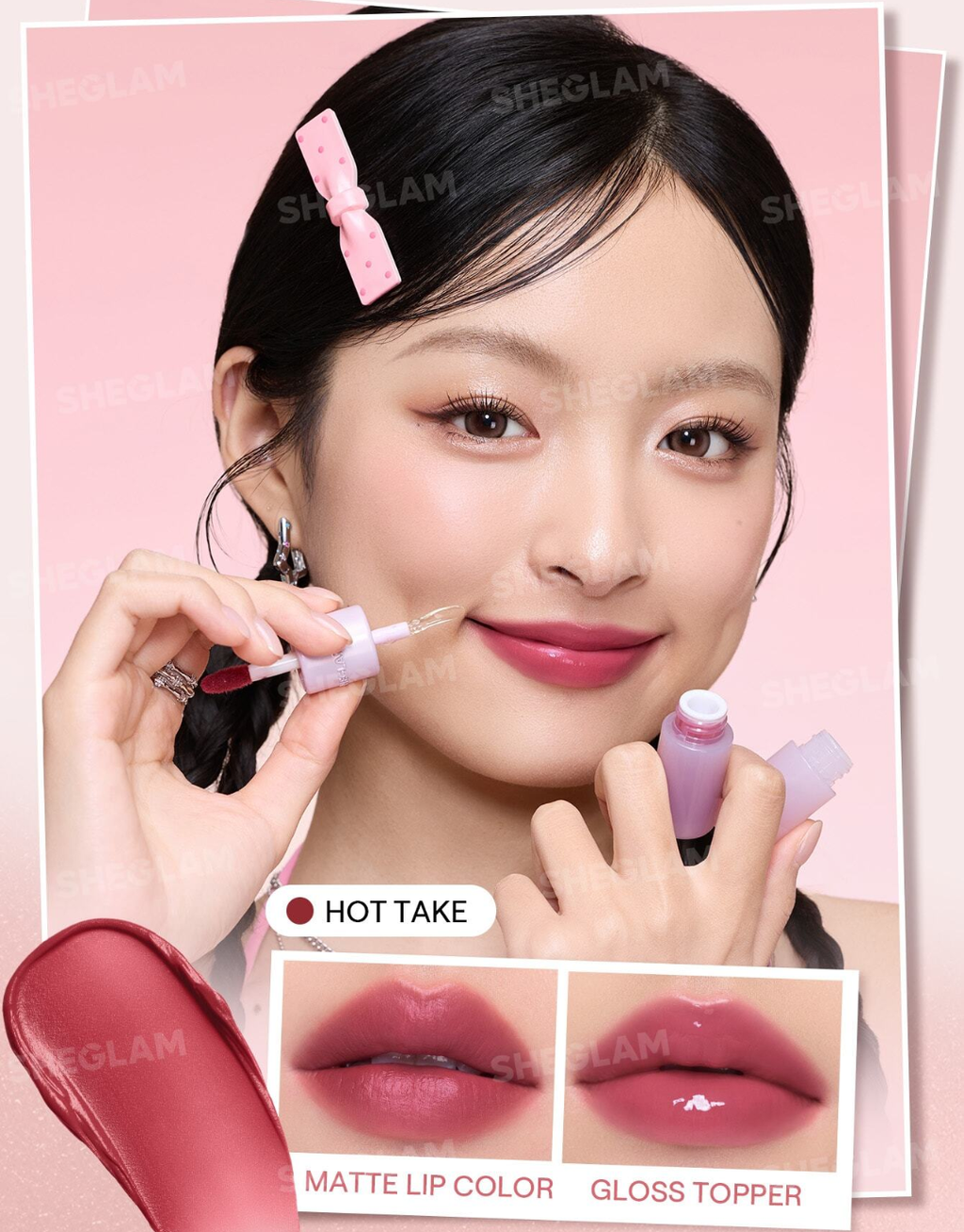 SHEGLAM Mood Switch Matte & Gloss Lip Duo