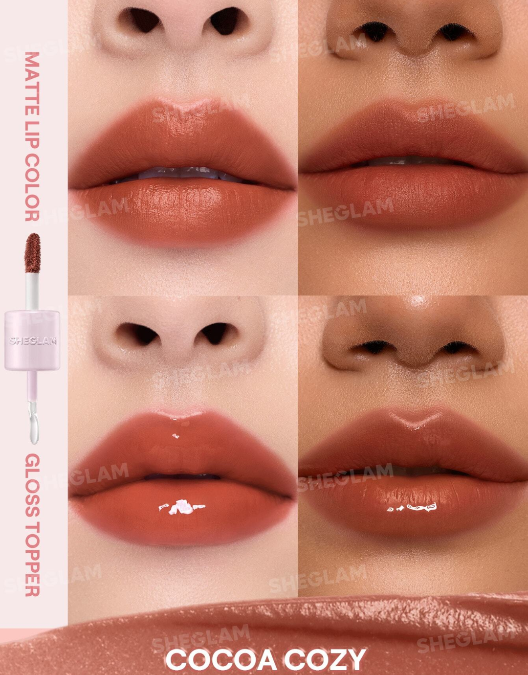 SHEGLAM Mood Switch Matte & Gloss Lip Duo