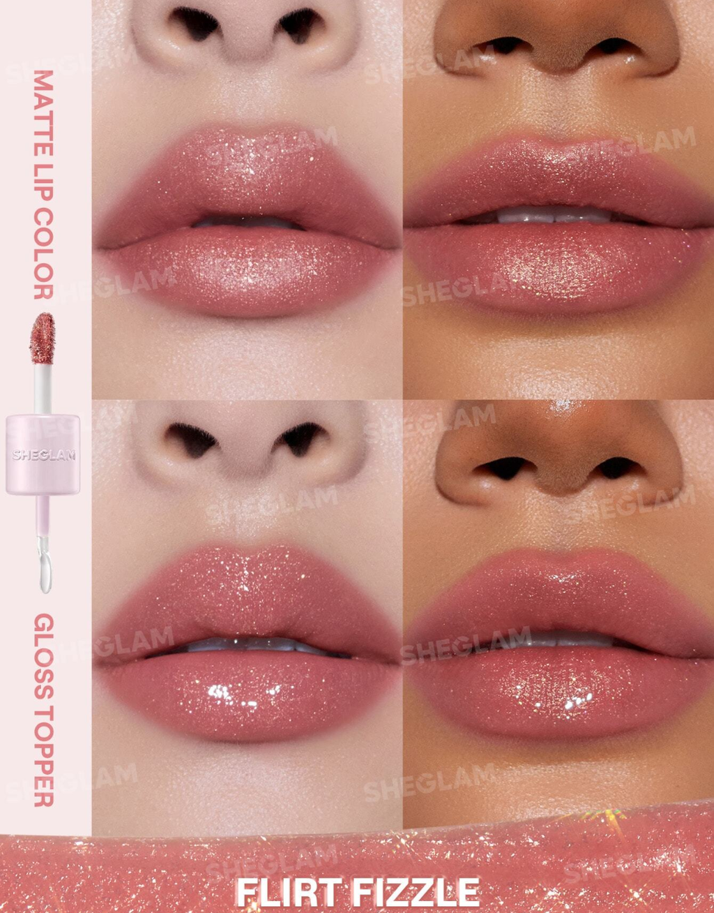 SHEGLAM Mood Switch Matte & Gloss Lip Duo